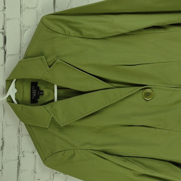 Talbots Stretch Blazer Jacket Size 10 - Picture 2 of 8
